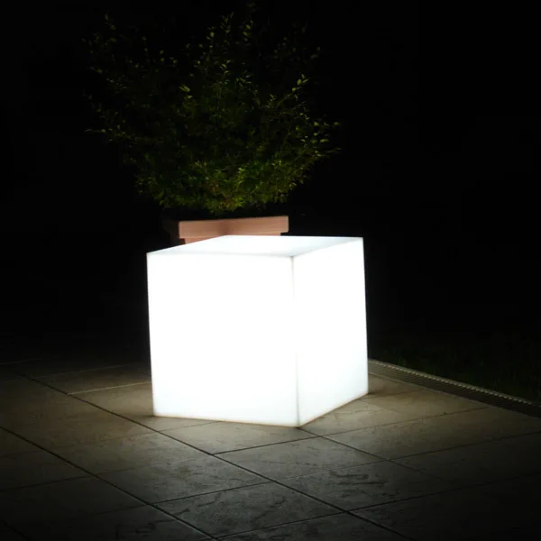 30CM lighted acrylic led cube
