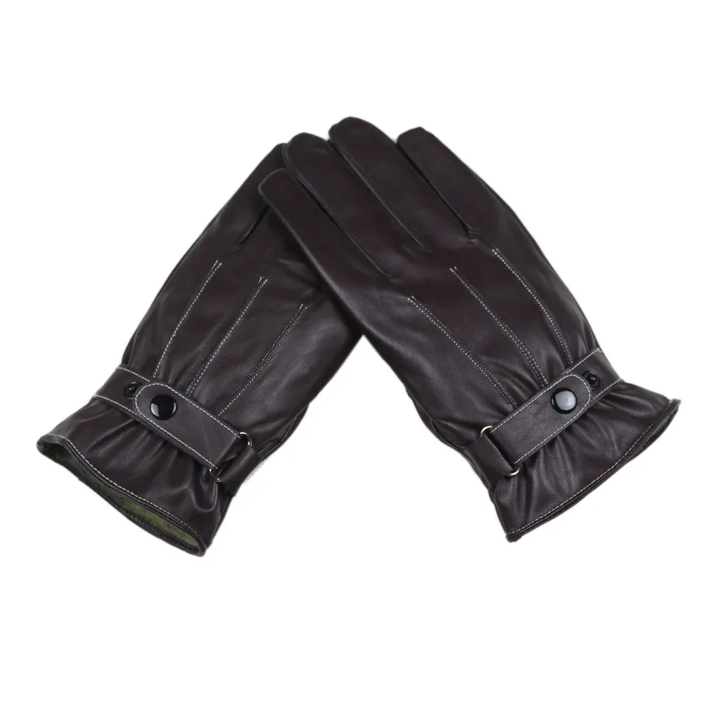 Мужские мотоциклетные перчатки moto guantes PU мужские кожаные перчатки зимние теплые перчатки и варежки NOVE15