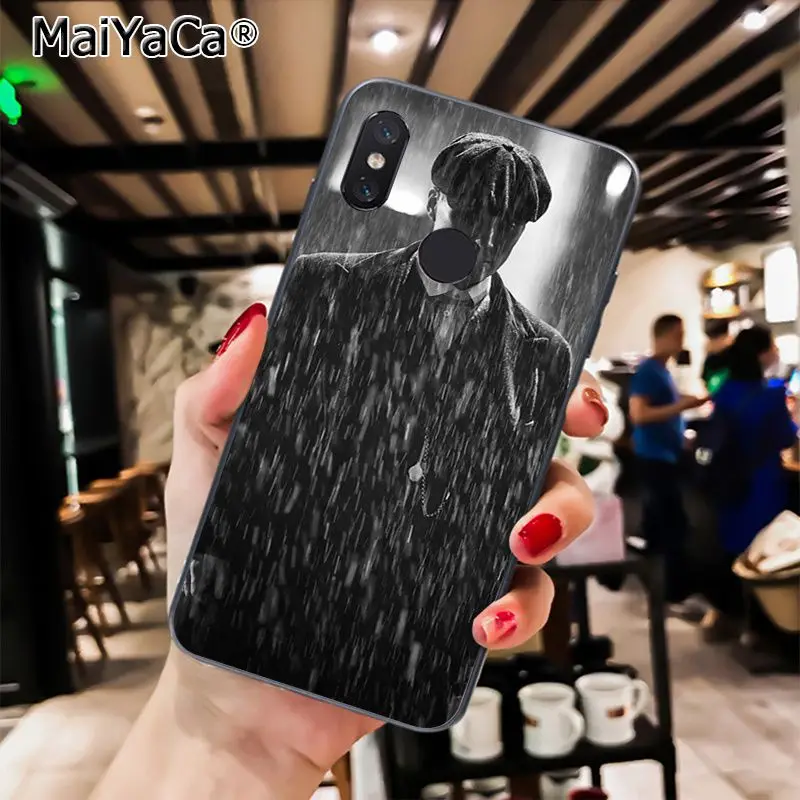 MaiYaCa Peaky BLINDER DIY печать рисунок чехол для телефона для Xiaomi Redmi4X 6A S2 Go Redmi 5 5Plus Note4 Note5 7 Note6Pro