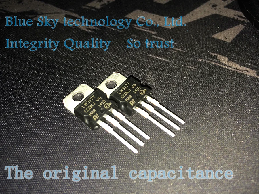 USA SELLER 5 PCS LM317T LM317 Voltage Regulator IC 1.2V to 37V 1.5A
