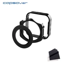 Capsaver Multifuncional Titular Filtro + Capa de Lente + 49/52/55/58/62/67/72/77/82mm Anel Adaptador para Cokin P com Lente de Microfibra