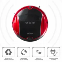 2017 Minsu Family Automatic Smart Sweeping Robot Ultra Slim Sweep Floor Machine Intelligent Mute Vacuum Cleaner For Home Office