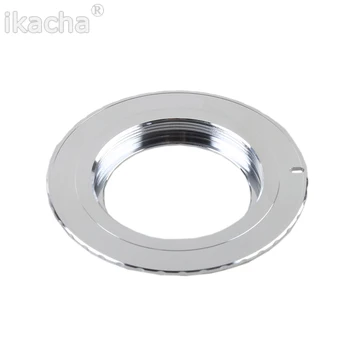 

Brass AF Confirm Chip M42 Lens to for Canon EOS Mount Adapter 60D 50D 40D 600D 550D 500D Silver