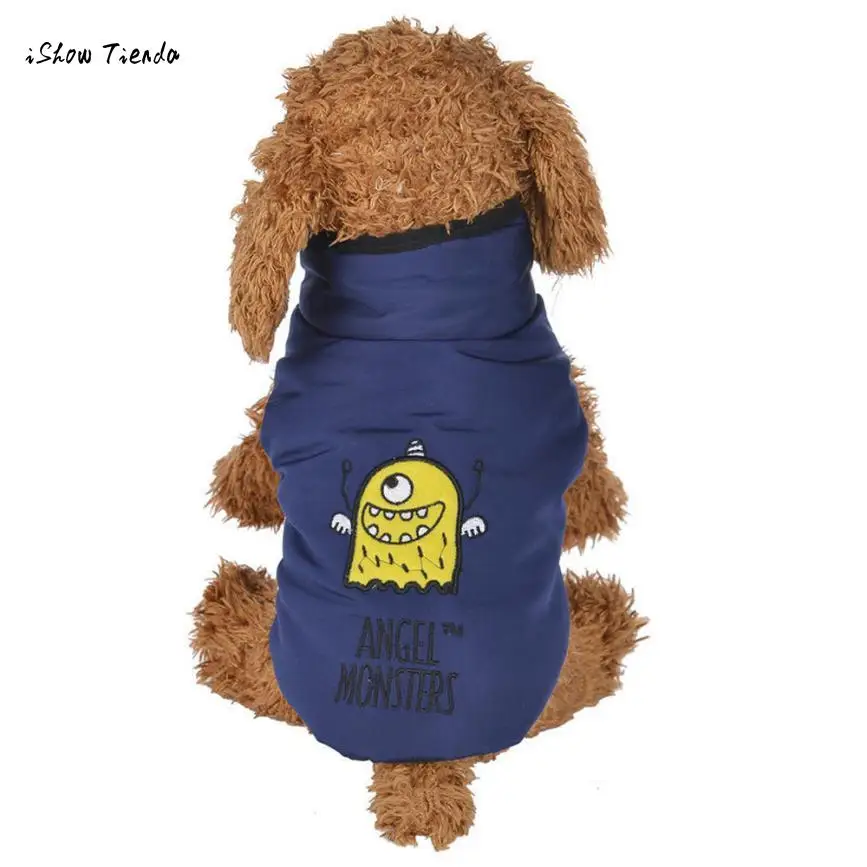 

Winter Warm Padded Thickening Vest Coat Dog Costumes Pet Clothes