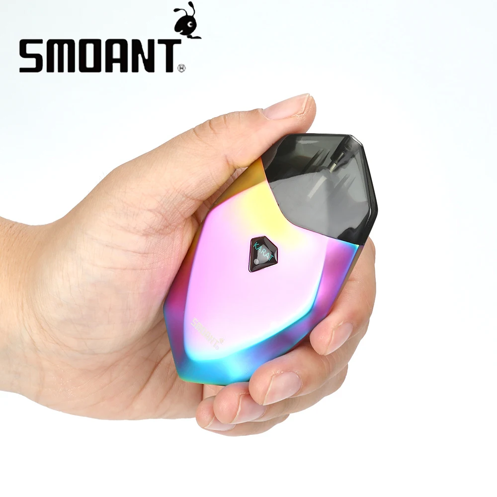 Оригинальный Smoant Karat POD Комплект с 370 мАч Батарея и 2 мл перезаряжаемый картрижэ Pod Комплект для электронной сигареты электронная сигарета Vs