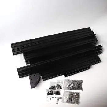 

High quality BLV mgn Cube Frame kit & Hardware Kit, anodized after cut For DIY CR10 3D Printer Z height 365MM