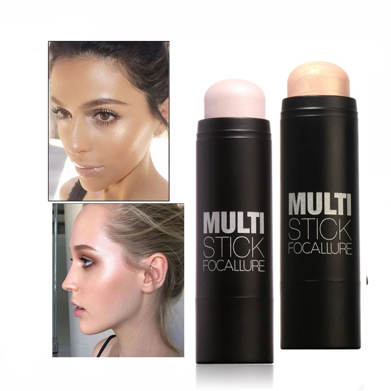 FOCALLURE Face Blushes Bronzer Highlighter and Shimmer for Long lasting