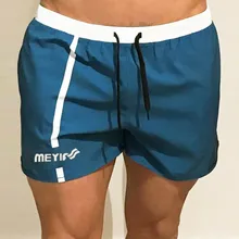 Мужские летние новые стильные спортивные фитнес дышащие быстросохнущие шорты спортивные шорты