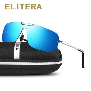 

ELITERA Brand Design Classic Polarized Sunglasses Men Women Driving Square Frame Sun Glasses Male Goggle UV400