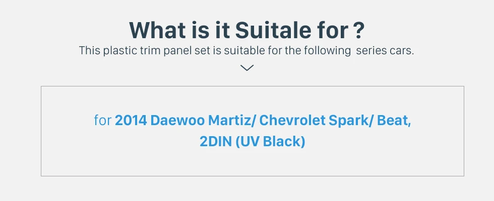 Seicane двойной Din DVD Fascia панель комплект для Daewoo Martiz Chevrolet Spark Beat GPS для автомобиля, стерео переоборудование рамка