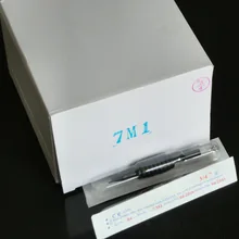 40 шт. 7M1 Mag magnum одноразовые Иглы для татуажа 3/" ручка трубки чаевые стерилизованные трубы Ручки рулевые для мотоциклов с Вышивка Крестом Иглы