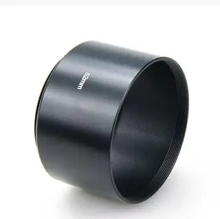 

52mm black long Metal LENS HOOD for canon nikon 52mm lens