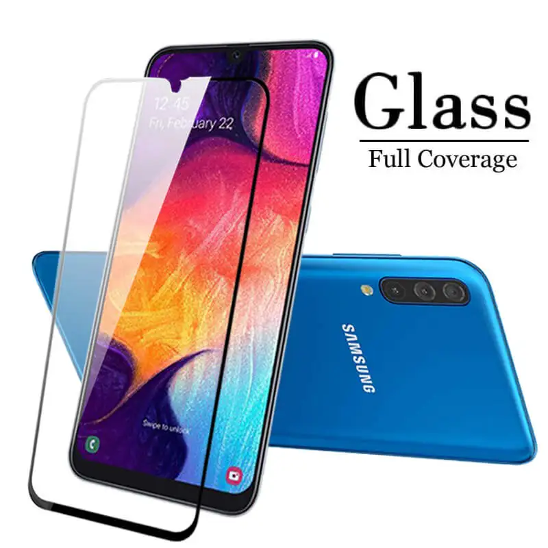 

3D Full Cover Glass For Samsung Galaxy A50 A10 A20 A40 A30 A70 Tempered Glass For Samsung A50 A 50 Safety Pelicula De Vidro Film
