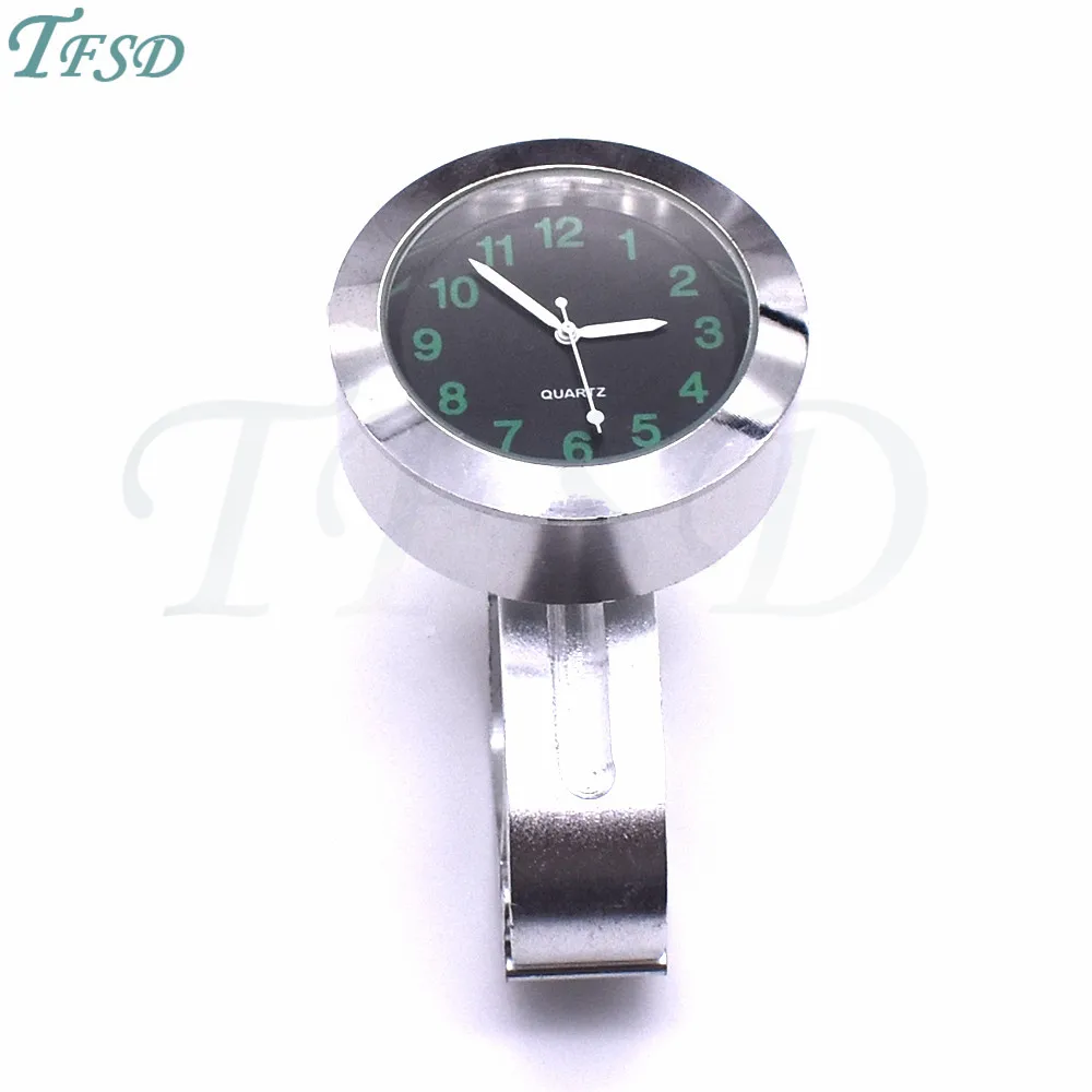 

moto Motorcbike universal modified waterproof watch clock bicycle motorcycle handlebar clock quartz watch For Honda VFR800