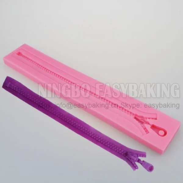Silicone 3D Cake Decoration Mold Silicone Zipper Mould Fondant  Cake Decorating Tools