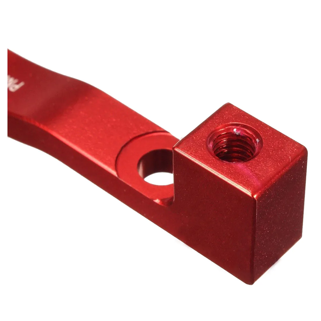Buen Trato bici disco freno montaje soporte adaptador publicar componentes 203mm 8 ''cnccolor: rojo
