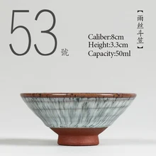 No.053 Китайский Высокое качество Керамика чайная чашка 50 мл кунг-фу чайный сервиз японский фарфор Стиль ручной росписью чашка Малый чаша для чая