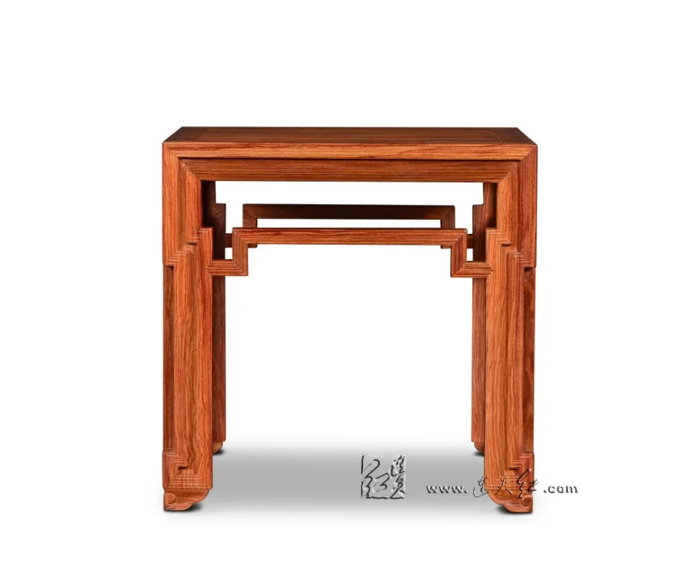 Small Tea Coffee Table Redwood Living Room Furniture Rectangle Wooden Low Desks Home Console Stand New Classical Chinese Antique