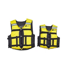 

QIAN SAFETY Professional Child/Adult Life Vest EPE Buoyancy Foam Water Sports Lifesaving Swimming Life Jacket With Whistle