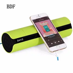 BDF светодиодный Сияющий Портативный Беспроводной громкий Динамик s громкой связи MIC FM NFC карты памяти музыка играет ЖК-дисплей экран Bluetooth