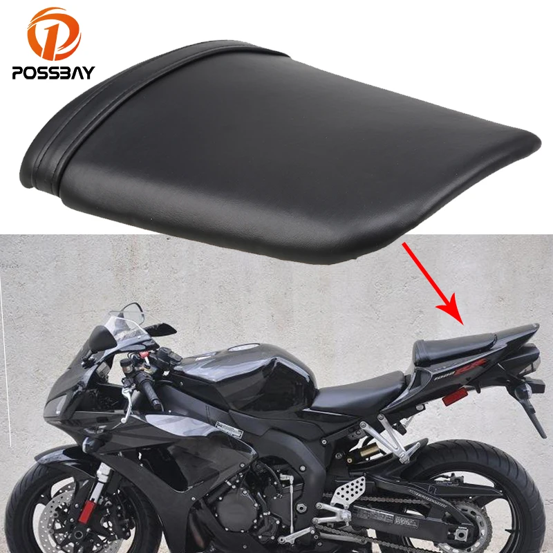 

POSSBAY Motorcycle Seat Cover Scooter Rear Passenger for Honda CBR 1000 RR 2004-2007 Rear Pillion Passenger Seat