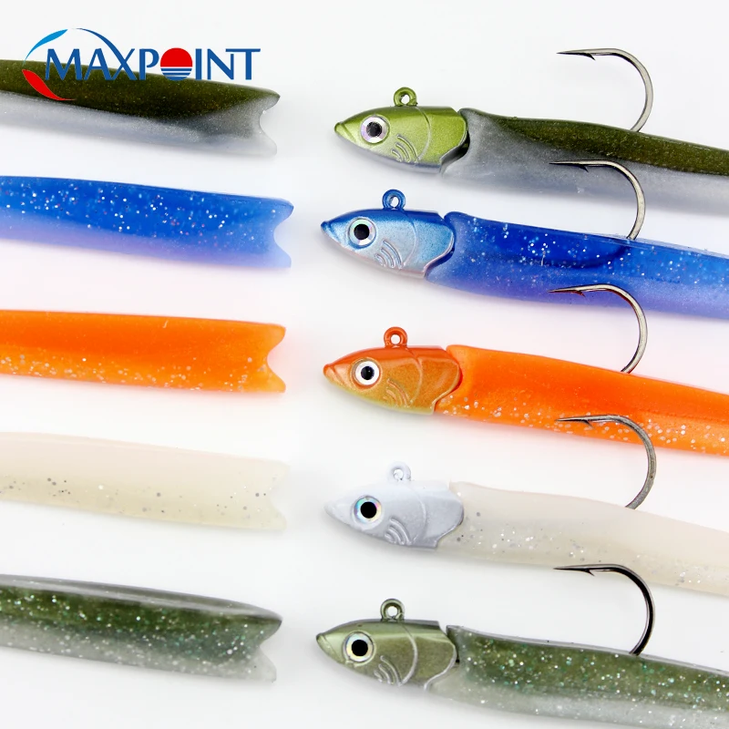 Lifelike Swim Shad Lures at VIBration and Slug Action with 20 g Jigs for Lake River Pike Fishing