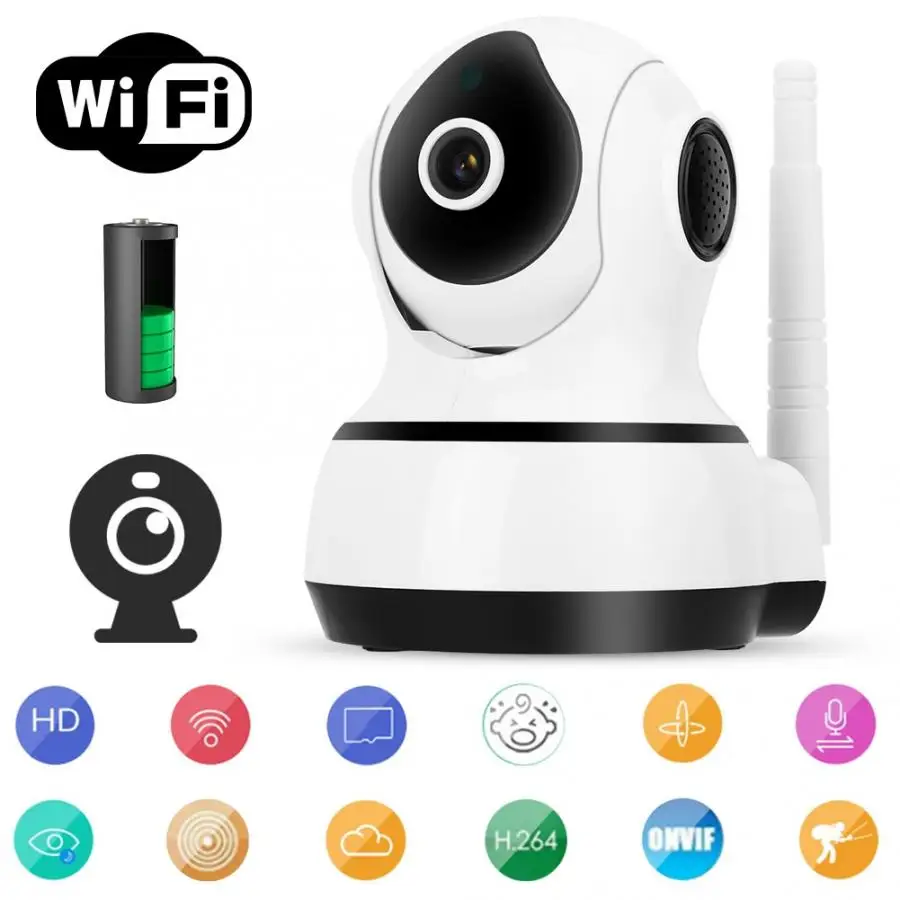 

Remote Monitor Mobile Phone Home Security Intelligent Network HD Camera 2019