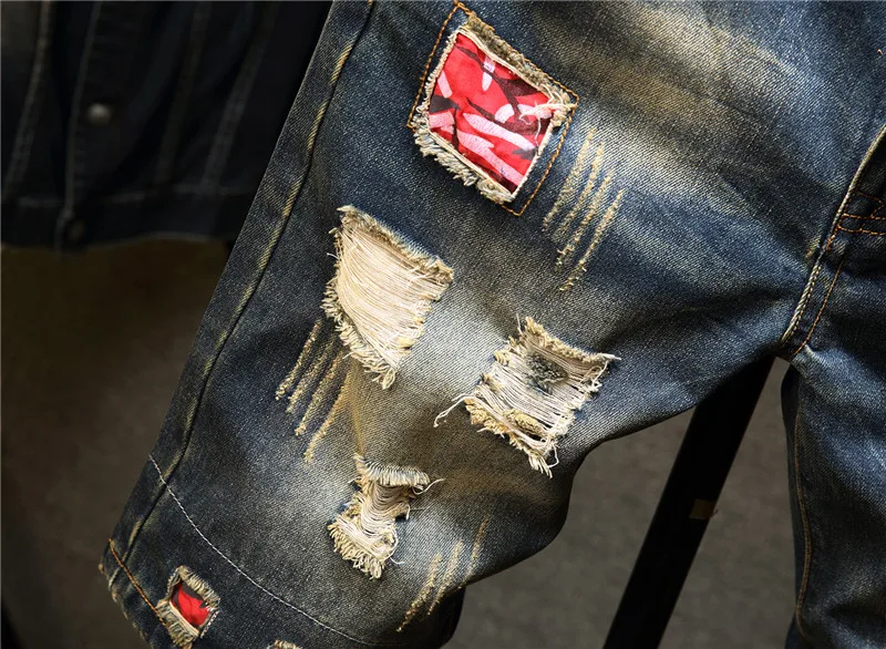 Denim shorts (6)