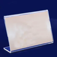 Stehend Acryl Bilderrahmen Display halten 5 Zoll 6 Zoll 7 Zoll 8 Zoll Foto