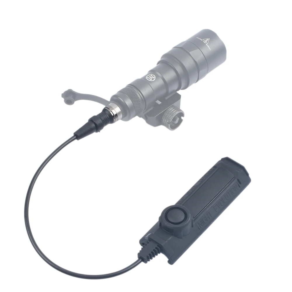 Interruptor de Função Remoto para Surefir Wadsn Airsoft Função Momentânea Arma Tática Lanterna Dupla M300 M952 M600 6 Luzes de armas