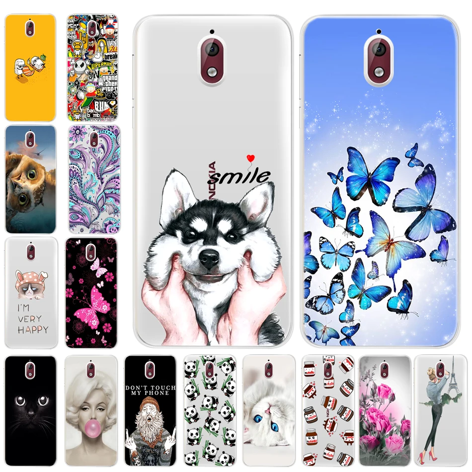 

Cool Design For Nokia 3 .1 Case For Nokia3.1 Silicone 3D Soft TPU Back Cover Case For Nokia 3.1 TA-1063 TA-1057 5.2 inch Capa