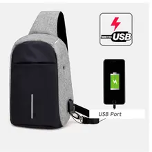 Crossten Повседневное Для мужчин груди пакет холст зарядка через usb Crossbody сумки плеча способа сумки Дорожная сумка через плечо мужской Chestbags