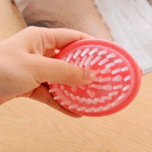 Scrub Shampoo Hair Brush To Clean The Scalp Head Massager Bath Wash And Dress Tool Stress Relax Health Therapy Care Body