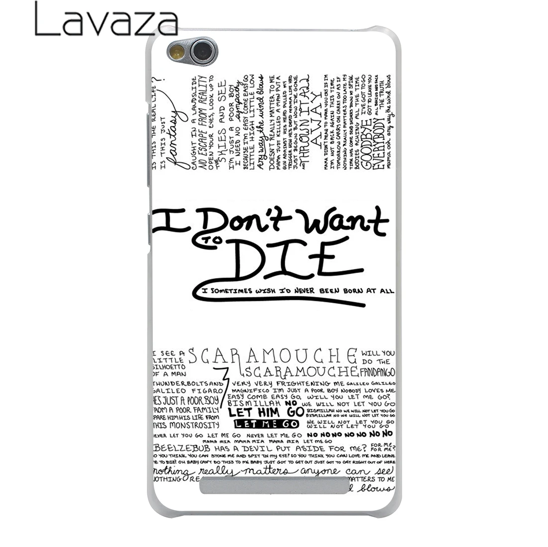 Lavaza queen рок-группы Твердый чехол-накладка для телефона чехол для Xiaomi Redmi 8A 7A 6A 5A 4A K20 Примечание 8 7 5 6 iPad Pro 4 4X крышка