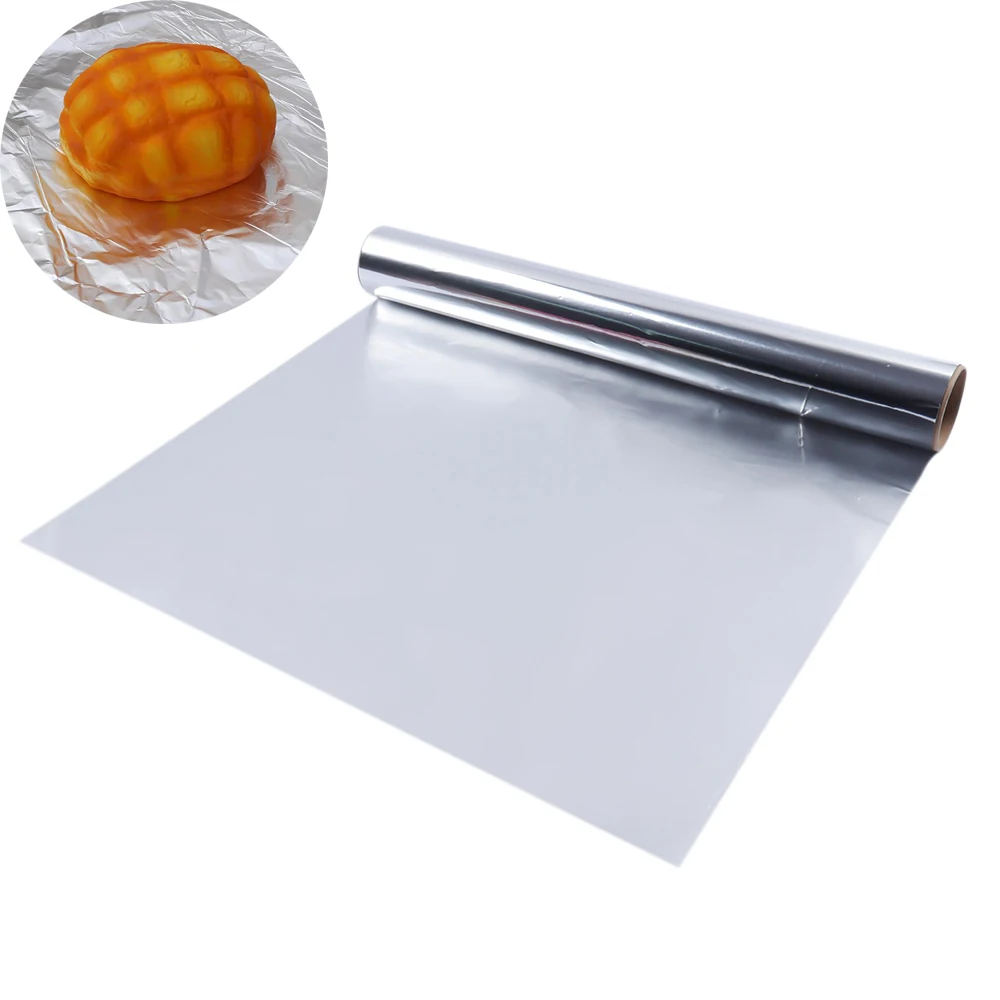 

5M Tinfoil Oilpaper Aluminum Foil Baking Barbecue Oven Grill Paper Wrapper Cooking BBQ Tools