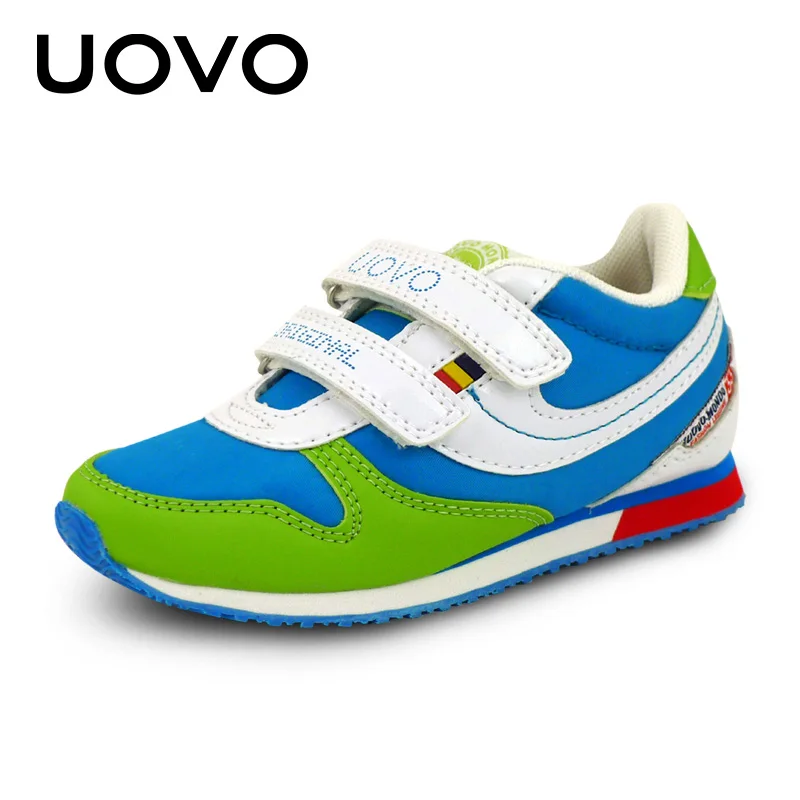 UOVO hit color fashion toddler children's shoes brand kids shoes school shoes for teen girls and boys running shoes size 25#-34#