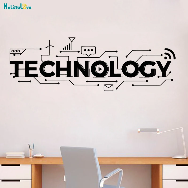 Technology Wall Decal Vinyl Sticker Science Education School Art Design Classroom for Kids Baby Room Interior Murals YT1012 Technology Wall Decal Vinyl Sticker Science Education School Art Design Classroom for Kids Baby Room Interior Murals YT1012
