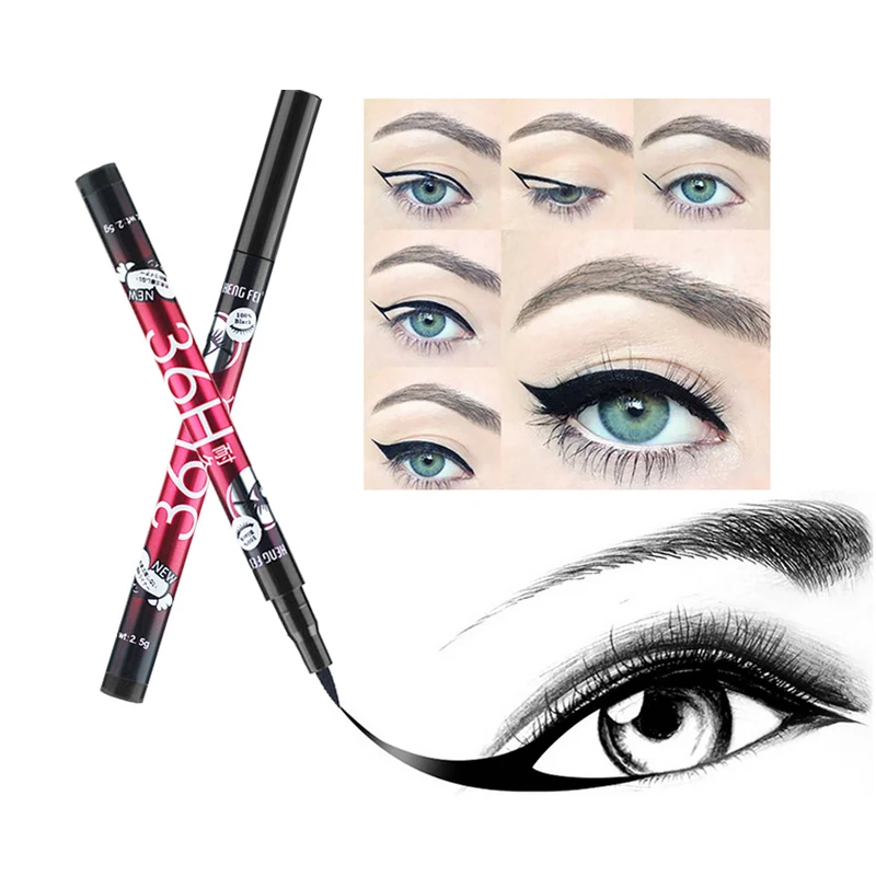 

1pc Black Liquid Eyeliner Pencil Long Lasting Waterproof Not Blooming Eye Liner Pens Make Up Cosmetic Tools Delineador Canetas