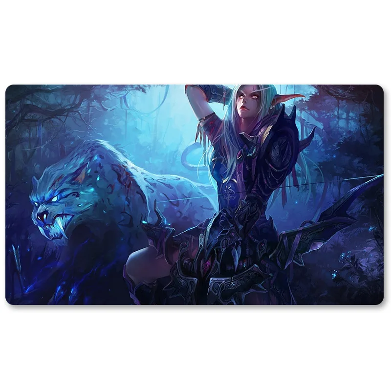 Playmat-World of Warcraft-112654-Настольный игровой коврик для мыши Клавиатура коврик большой Настольный коврик для YuGiOh Pokemon MTG