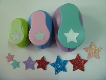 

free shipping 3pcs (1 inch+1.5 inch+2 inch) star eva punches Craft Scrapbooking punch foam paper puncher craft punch
