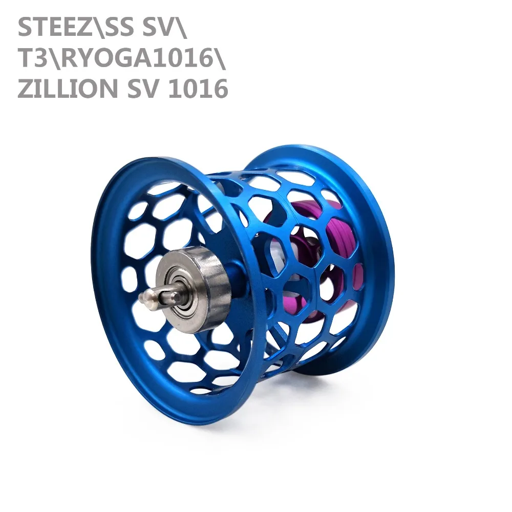 Diy Spool Non Original For Daiwa Steez Ss Sv T3 Zillion Sv Ryoga 1016 Aluminium Alloy Honeycomb Casting Reel Spool 9 2g Reel Spool Casting Reelhoneycomb Spool Aliexpress