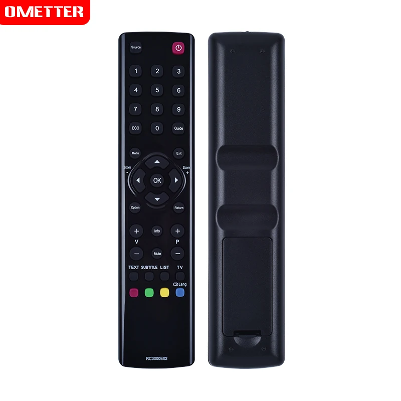 

Universal Smart TV Remote Control Replacement Durable Remote Controller Unit For TCL RC3000E02 LED LCD TV Television Black