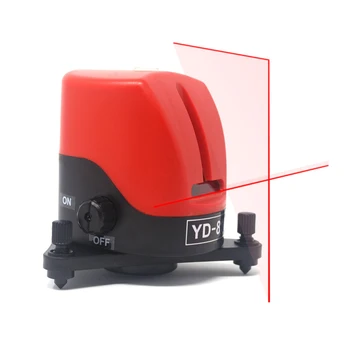 

ACUANGLE A8810 2 Cross Red Lines Laser Level YD-810 Mini Self-leveling Cross Line Laser Levels