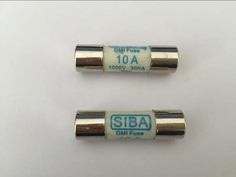 Женская трубка Siba 5019906 Φ 1000V 30ka 10x38 мм|Перемычки| |