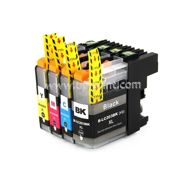 10 Brother LC203 XL LC201 совместимый чернильный картридж для MFC-J4320W MFC-J4420DW MFC-J4620D