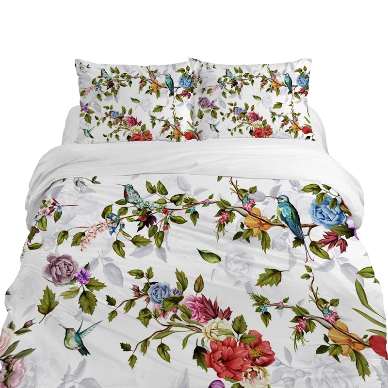 

3D Bedding Set Super King/Queen/Double Size,Custom Printing Quilt/Duvet Cover Set,Luxury 2/3pcs Flower Bed Set,Drop Shipping
