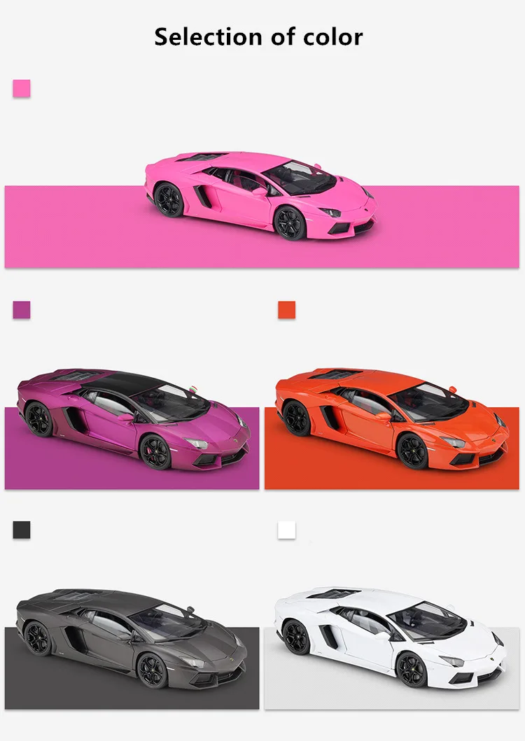 WELLY 1:18 Lamborghini Eventador Aventador LP700-4 машина литая модель машины Модель Коллекция игрушек инструменты