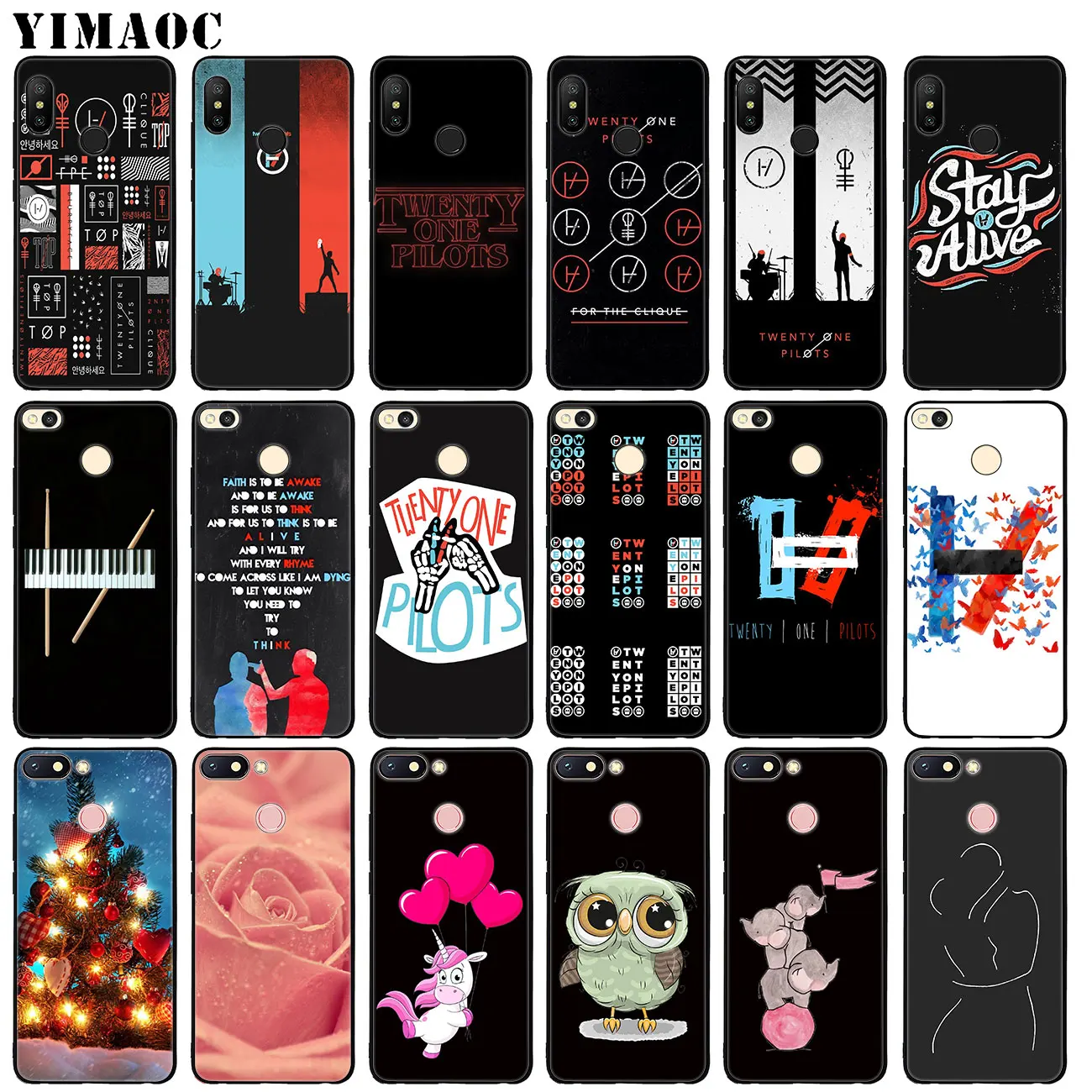Мягкий силиконовый чехол YIMAOC группа Twenty One Pilots 21 для Xiaomi MI 10 9 9T CC9 CC9E A3 Pro 8 SE A2 Lite A1 Mi10