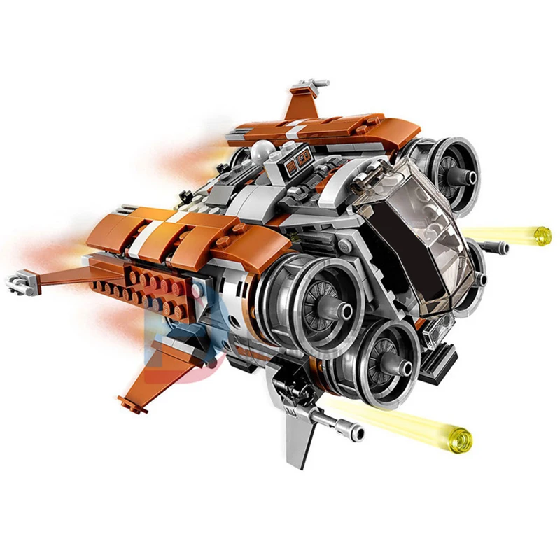 

Lepin 05111 Star Wars The Jakku Quadjumper Spaceship Fighter 75178 Set Building Block Educational Toys For Children Gift Legosed