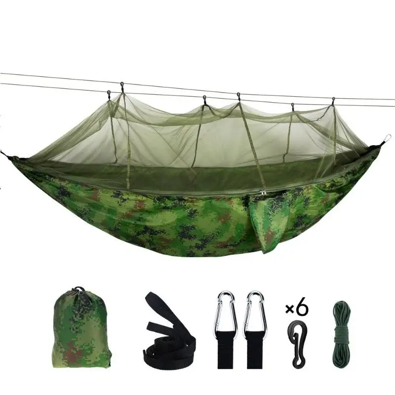 1-2 человека уличная москитная сетка парашют гамак кемпинг подвесная кровать качели Портативный парашют тканевая палатка